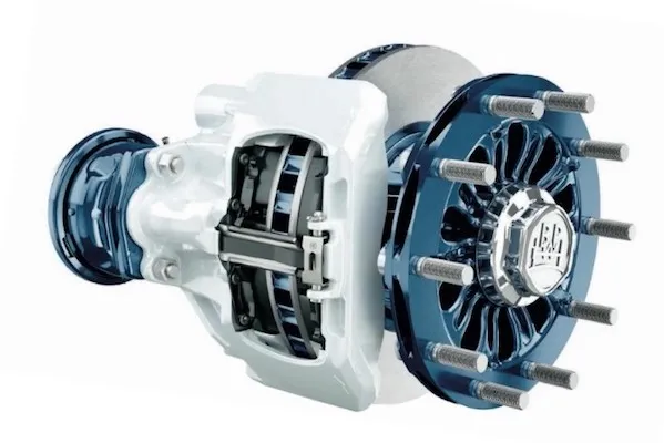 BPW lowbed trailer axle 1 BPW lowbed trailer axle 1