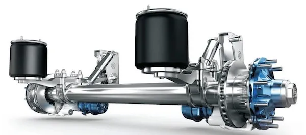 BPW lowbed trailer axle 3 BPW lowbed trailer axle 3